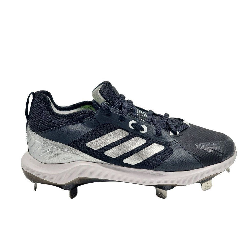 Adidas Pure Hustle Metal Softball Cleats Womens Black EG5634‎ Size 6.5